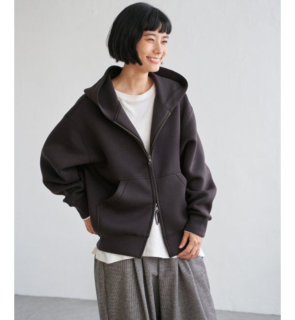 Lbc with Life「ポンチダブルジップビッグパーカー」|カーディガン|