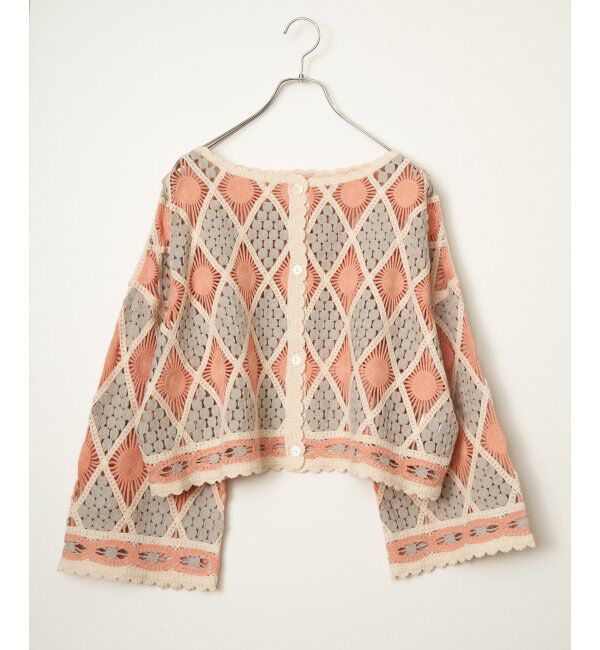 Lbc with Life「モチーフレース2WAYカーデプルオーバー」|その他|