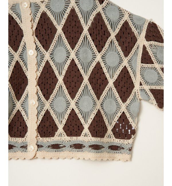 Lbc with Life「モチーフレース2WAYカーデプルオーバー」|その他|