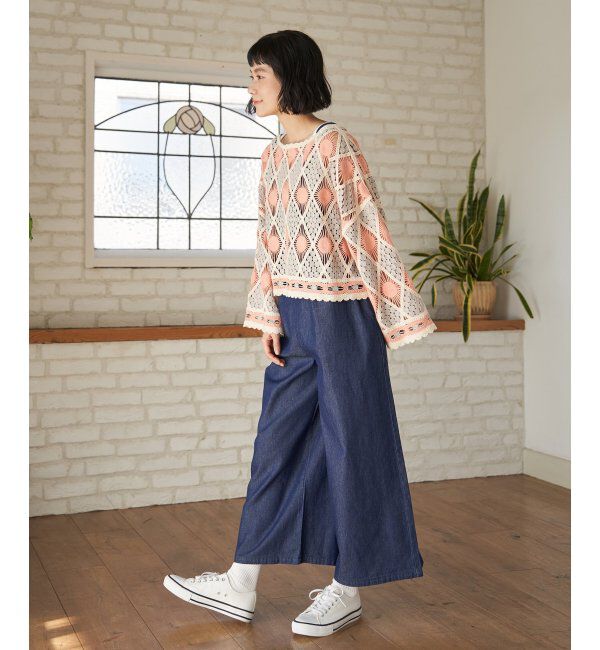 Lbc with Life「モチーフレース2WAYカーデプルオーバー」|その他|