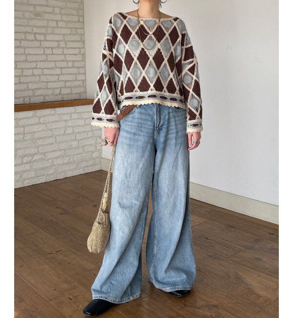 Lbc with Life「モチーフレース2WAYカーデプルオーバー」|その他|