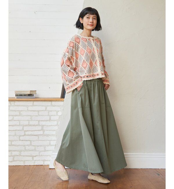 Lbc with Life「モチーフレース2WAYカーデプルオーバー」|その他|