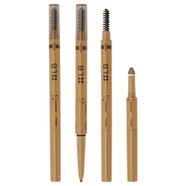 LB「3in3アイブロウ　ブラウン」|アイブロウ|