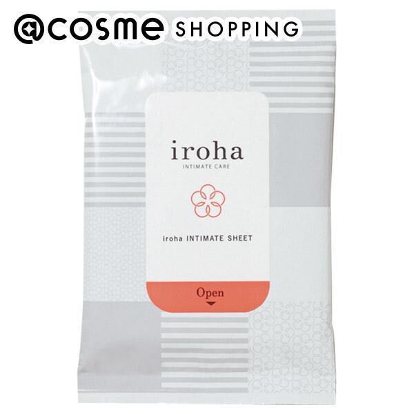  「iroha INTIMATE CARE iroha INTIMATE SHEET 本体/オリエンタルハーブの香り (10枚)」|その他|その他
