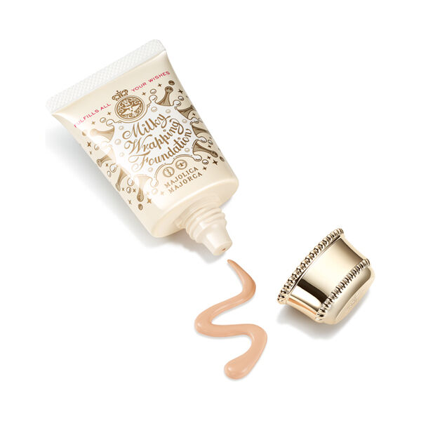  「マジョリカ マジョルカ ミルキーラッピングファンデ 01 ライトベージュ (30g)」|ファンデーション|