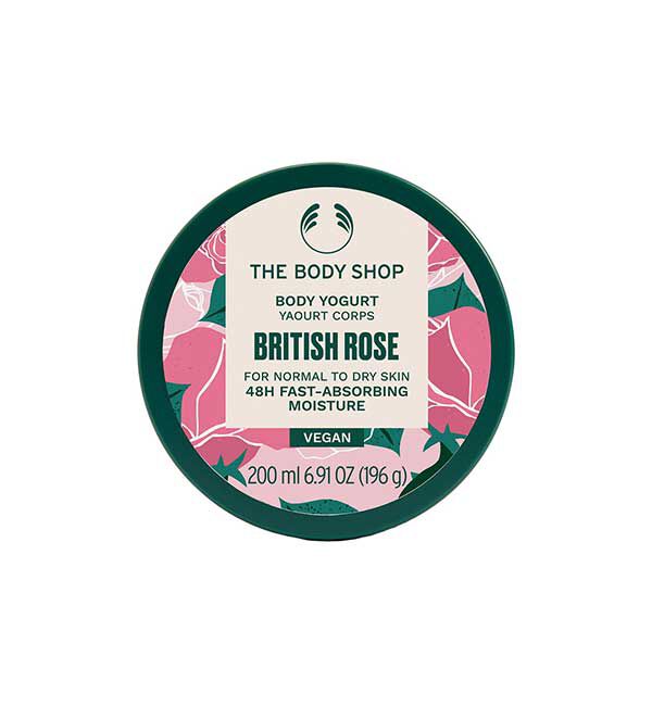 THE BODY SHOP「ボディヨーグルト BR 200mL（香り：ブリティッシュローズ）」|ボディ保湿|