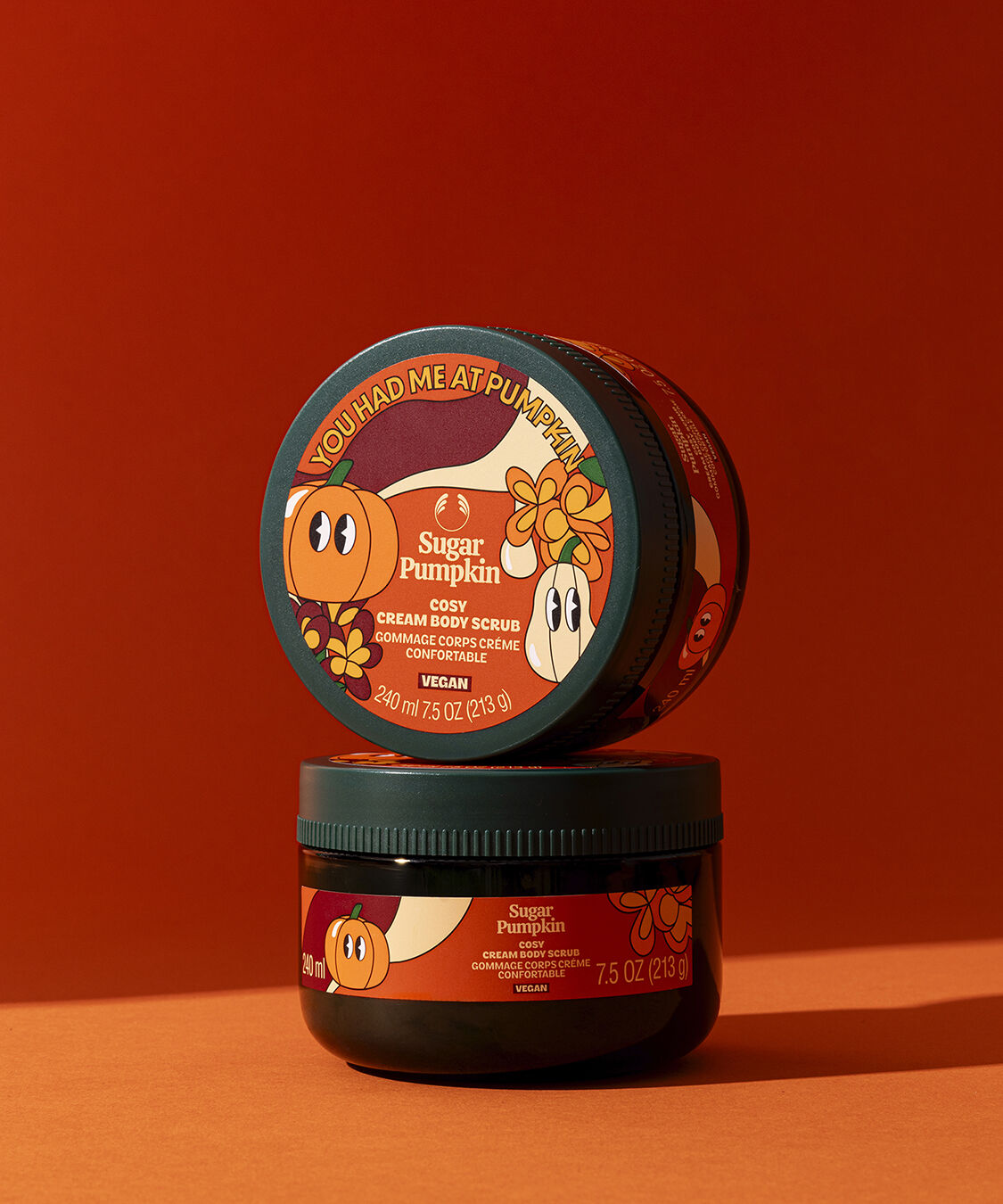 THE BODY SHOP「【数量限定】ボディスクラブ シュガーパンプキン 240mL」|マッサージ・ボディスクラブ|