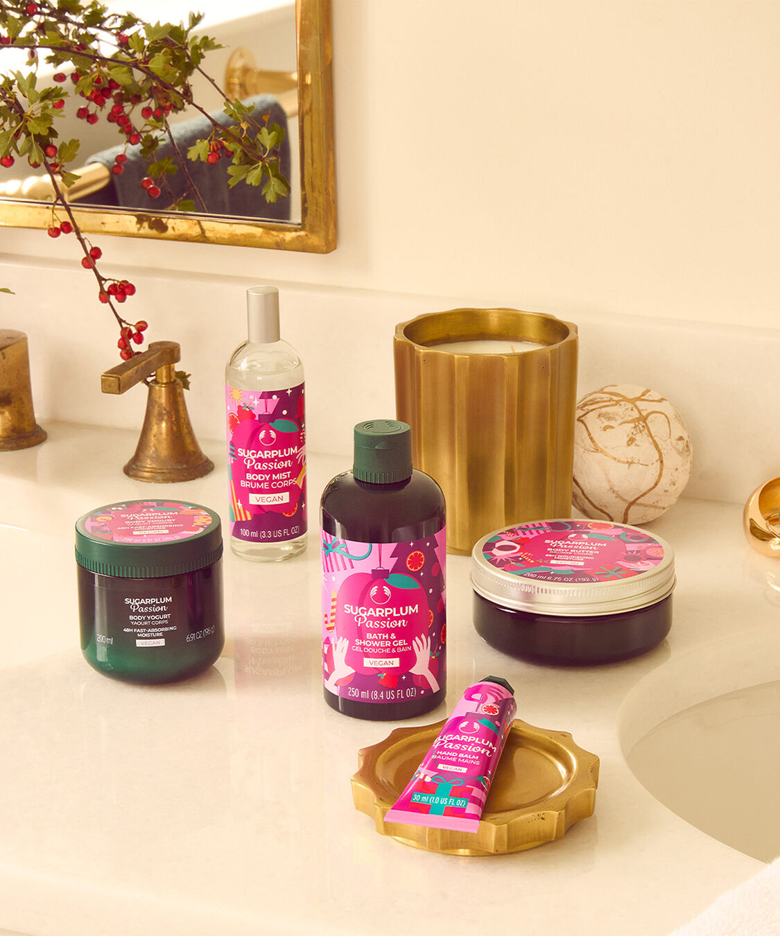 THE BODY SHOP「【数量限定】ボディバター シュガープラムパッション 200ｍL」|ボディ保湿|