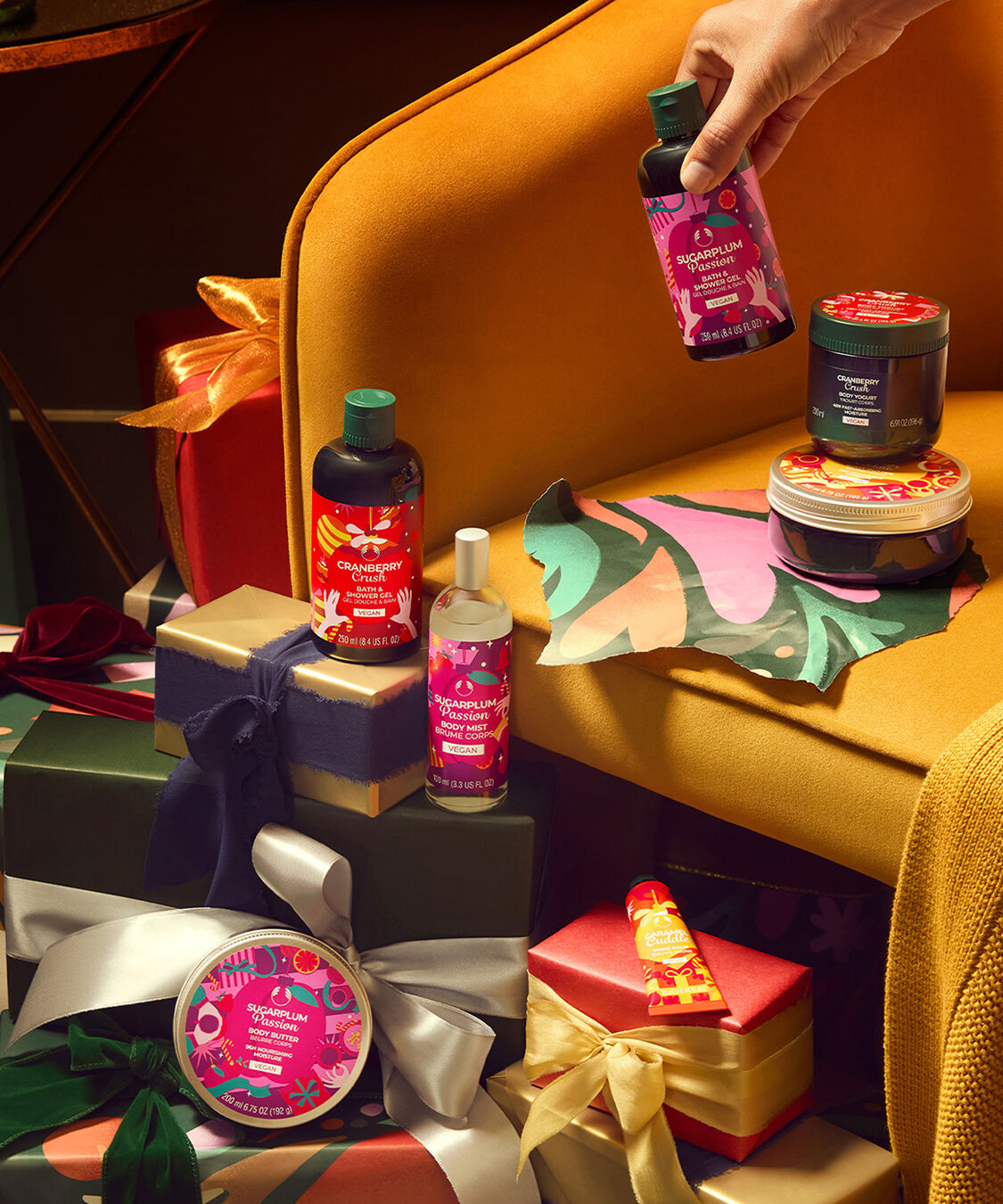 THE BODY SHOP「【数量限定】ボディバター シュガープラムパッション 200ｍL」|ボディ保湿|