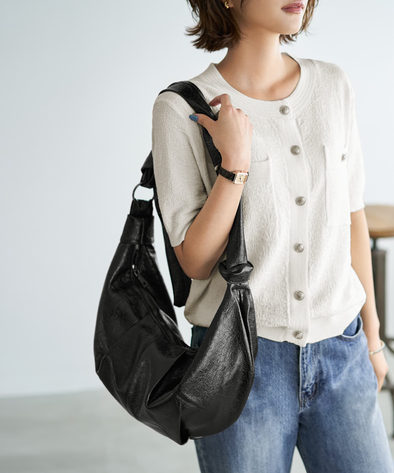 STYLE DELI「クロワッサンボディバッグB」|ショルダー・メッセンジャー|