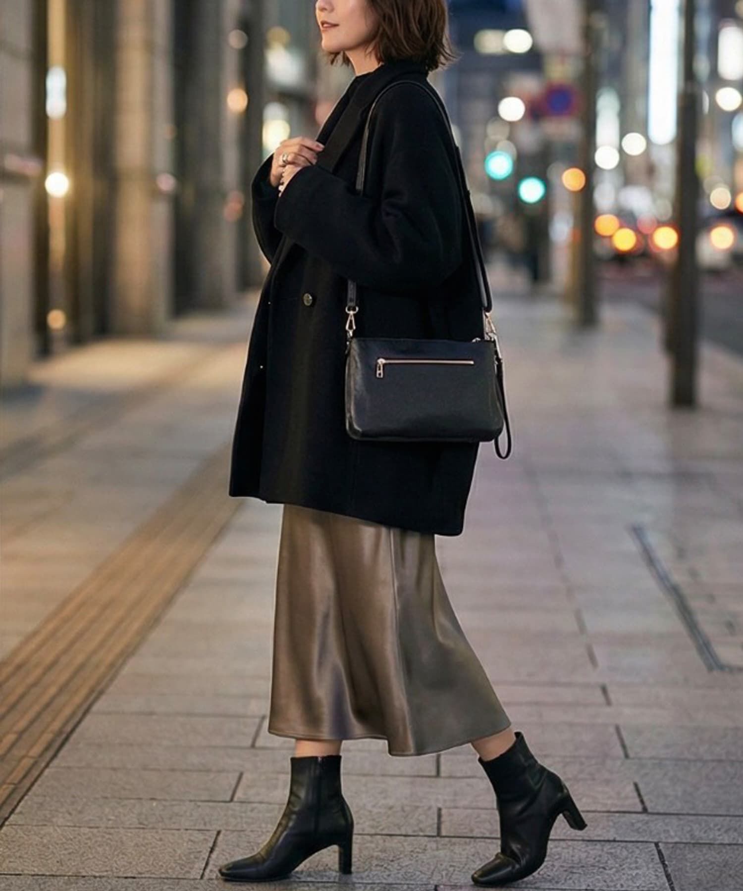 STYLE DELI「【DELI by】リアルレザー2WAYショルダー＆クラッチバッグ」|ショルダー・メッセンジャー|