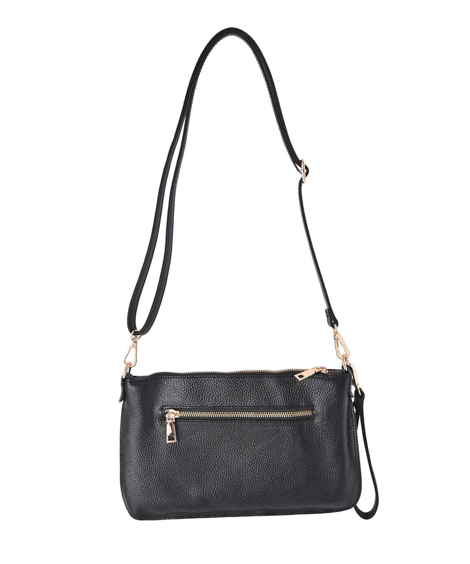 STYLE DELI「【DELI by】リアルレザー2WAYショルダー＆クラッチバッグ」|ショルダー・メッセンジャー|