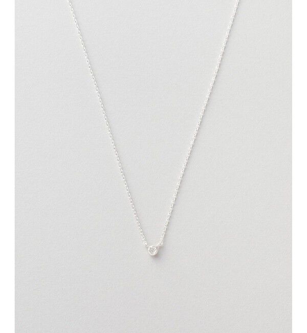 Jouete「[WEB LIMITED] ダイヤモンド ネックレス/イヤリング セット」|ネックレス|