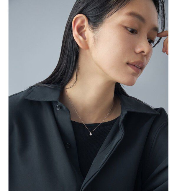 Jouete「[ミニマル] ジルコニア サークル ネックレス」|ネックレス|