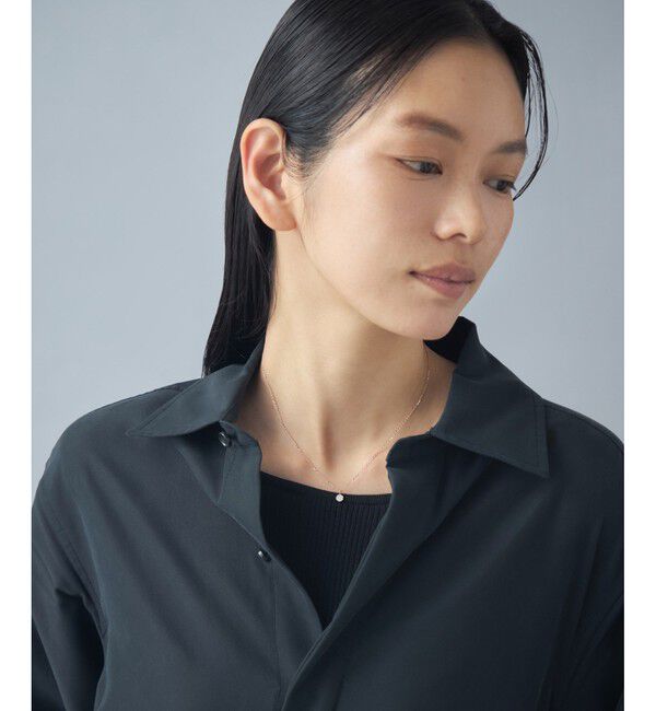 Jouete「[ミニマル] ジルコニア サークル ネックレス」|ネックレス|