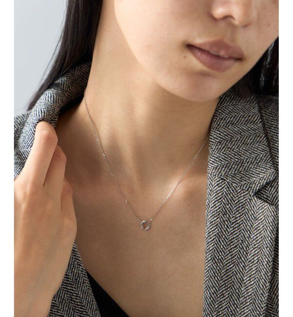 Jouete「[ディアマンティーニ] ネックレス ダイヤモンド サークル」|ネックレス|