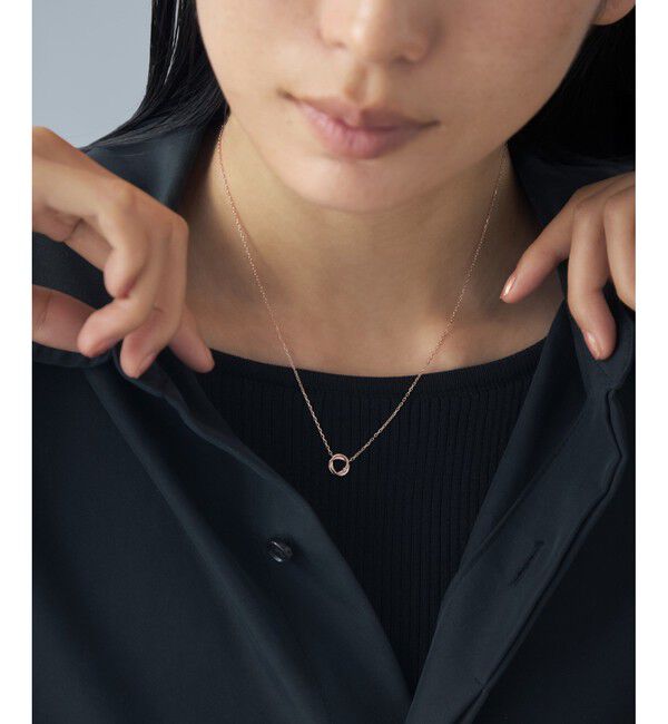 Jouete「[ディアマンティーニ] ネックレス ダイヤモンド サークル」|ネックレス|