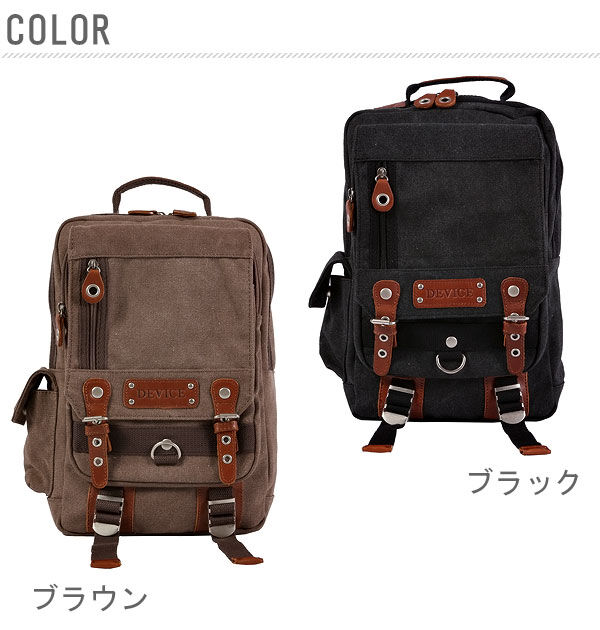 BACKYARD FAMILY「★A4収納可能!丈夫な綿素材で機能的・大容量★ Device レディース 大きい 定番」|ショルダー・メッセンジャー|