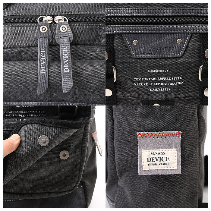 BACKYARD FAMILY「ボディバッグ メンズ かっこいい 通販 大容量 大きめ メガ a4 メガボディバッグ」|ショルダー・メッセンジャー|