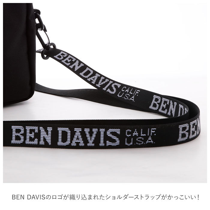 BACKYARD FAMILY「ベンデイビス ショルダーバッグ 通販 BEN DAVIS バッグ メンズ 斜めがけ かっこいい」|ショルダー・メッセンジャー|