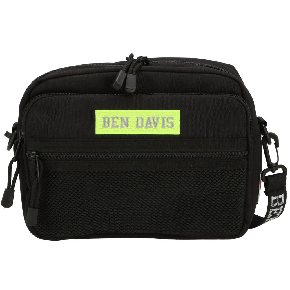 BACKYARD FAMILY「ベンデイビス ショルダーバッグ 通販 BEN DAVIS バッグ メンズ 斜めがけ かっこいい」|ショルダー・メッセンジャー|ブラック4