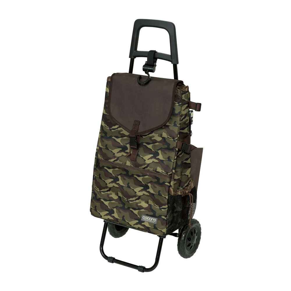 BACKYARD FAMILY「ショッピングカート おしゃれ 通販 保冷 保温 cocoro ココロ キャリーカート イス付き」|その他|グリーン1