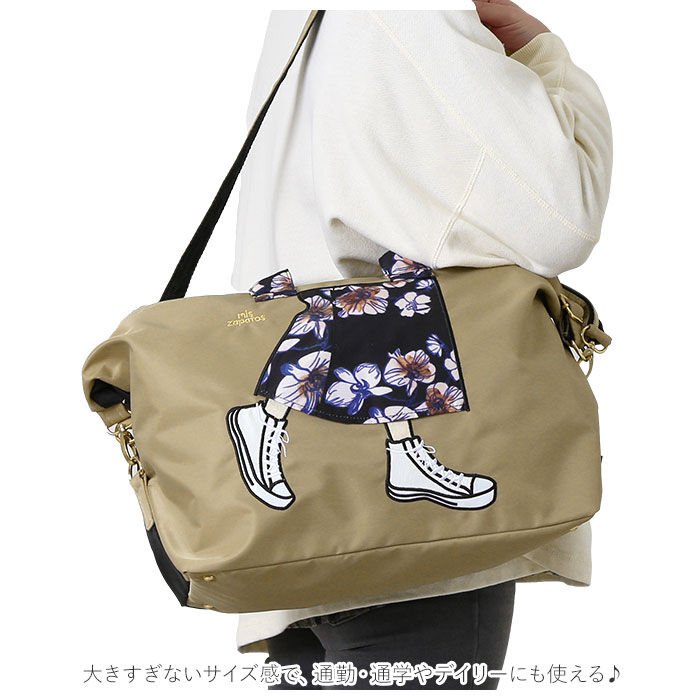 BACKYARD FAMILY「ミスサパト ボストンバッグ 通販 レディース 旅行 軽量 軽い 2way ショルダーバッグ」|ショルダー・メッセンジャー|