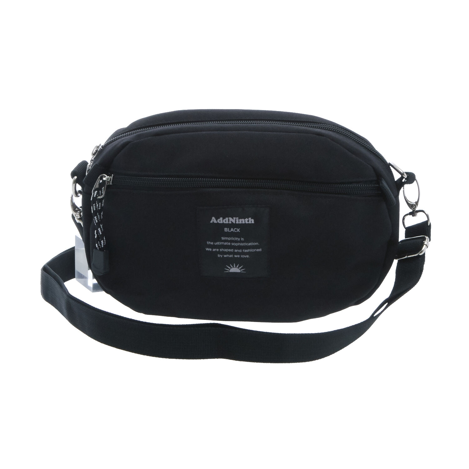 BACKYARD FAMILY「ミニショルダーバッグ アドナインス Addninth 通販 ショルダーバッグ 2way」|ショルダー・メッセンジャー|ブラック1