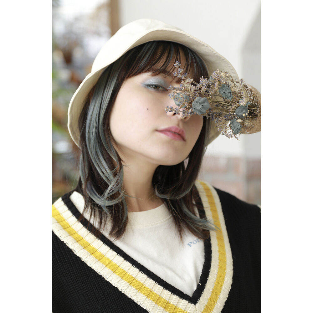 BACKYARD FAMILY「プリシラ めちゃ楽 インナーエクステ 通販 ウィッグ インナー エクステ ワンタッチ 前髪 後ろ髪」|ヘアスタイリング|グリーン1