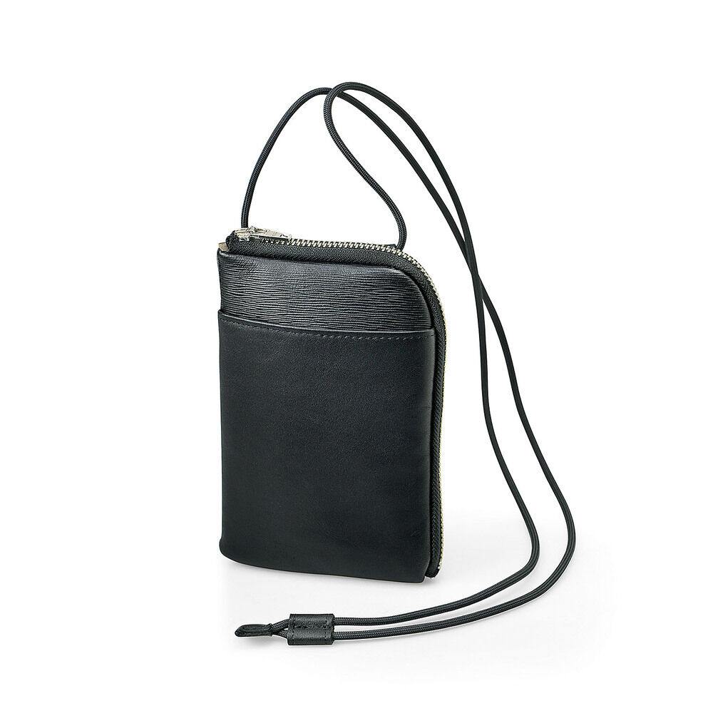 BACKYARD FAMILY「お財布ショルダー メンズ 通販 お財布ポシェット スマホショルダーバッグ ネックウォレット」|ショルダー・メッセンジャー|ブラック1