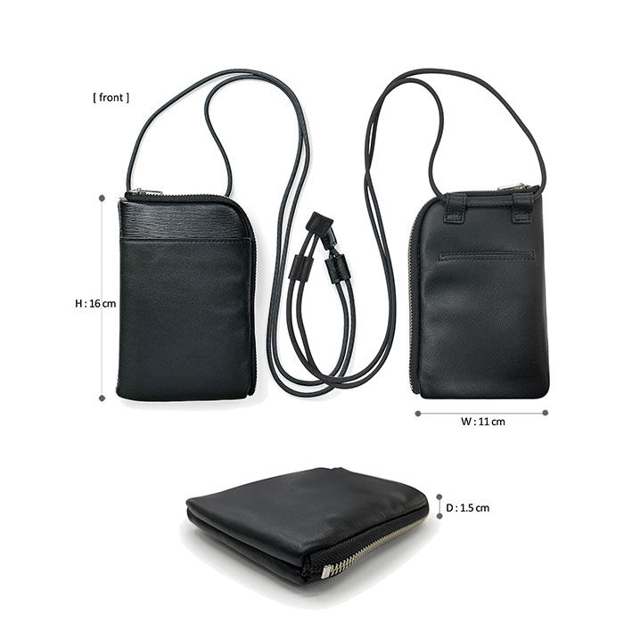 BACKYARD FAMILY「お財布ショルダー メンズ 通販 お財布ポシェット スマホショルダーバッグ ネックウォレット」|ショルダー・メッセンジャー|