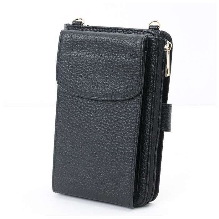 BACKYARD FAMILY「スマホショルダー 大人 かわいい 通販 Blanc Pomm スマホポシェット 本革 スマホポーチ」|ショルダー・メッセンジャー|