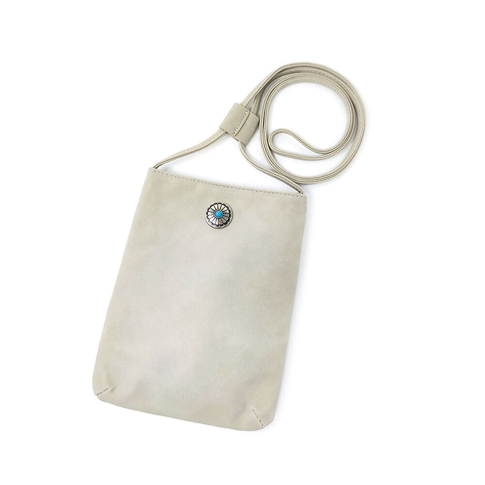 BACKYARD FAMILY「スマホショルダー レディース 通販 スマホポシェット スマホポーチ スマホショルダーバッグ メンズ」|ショルダー・メッセンジャー|ホワイト1