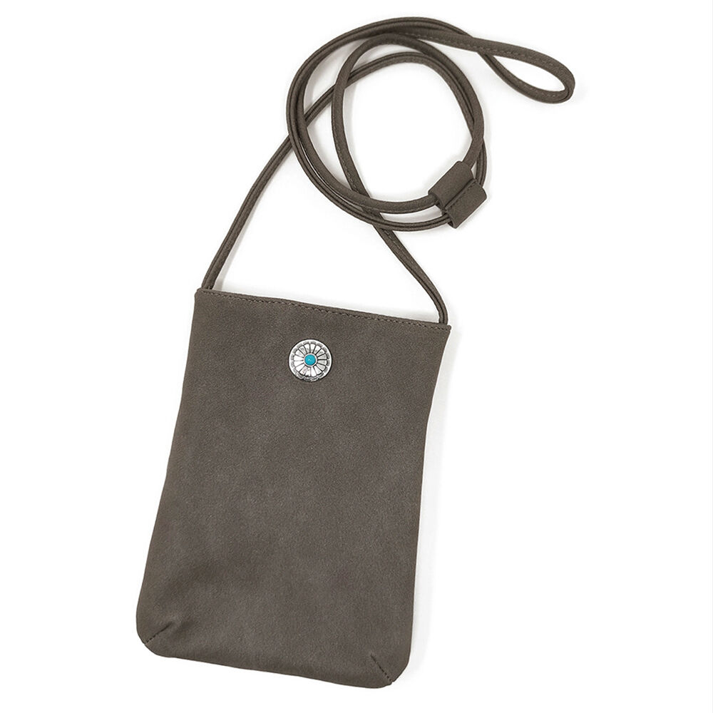 BACKYARD FAMILY「スマホショルダー レディース 通販 スマホポシェット スマホポーチ スマホショルダーバッグ メンズ」|ショルダー・メッセンジャー|グレー1