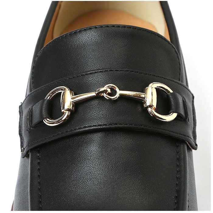 BACKYARD FAMILY「ハッシュドコーデ ローファー HC4418 通販 Hashed coorde ビットローファー」|スリッポン|