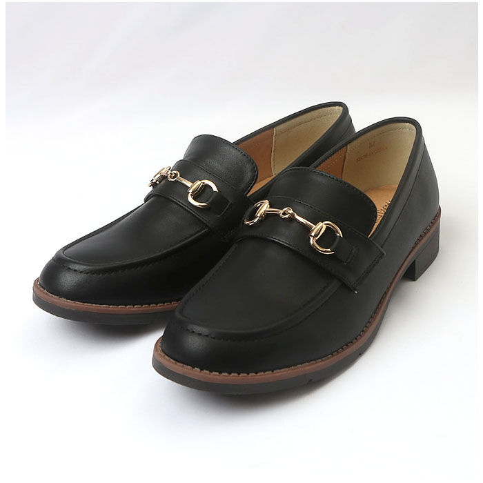 BACKYARD FAMILY「ハッシュドコーデ ローファー HC4418 通販 Hashed coorde ビットローファー」|スリッポン|