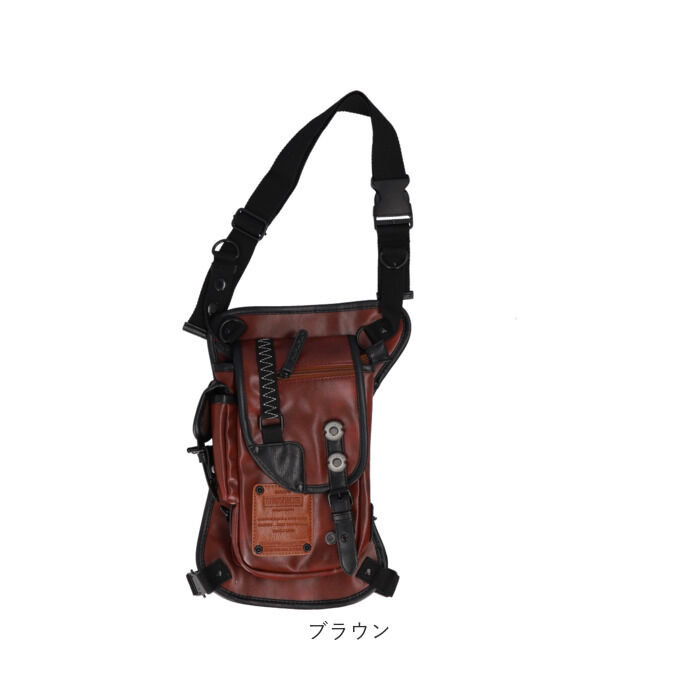 BACKYARD FAMILY「DEVICE バッグ HGS10048 通販 レッグバッグ バイク レッグポーチ ウエストバッグ」|ショルダー・メッセンジャー|