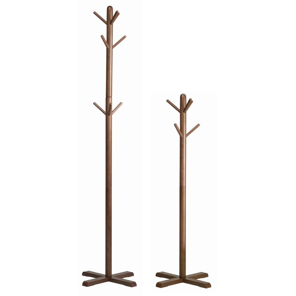 BACKYARD FAMILY「ポールハンガー おしゃれ 通販 ハンガーラック コートハンガー リビングハンガー 永井興産」|その他|ブラウン2