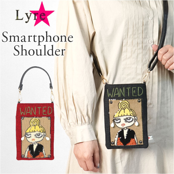 BACKYARD FAMILY「スマホショルダーバッグ レディース 通販 Lyre バッグ スマホバッグ ミニショルダー」|ショルダー・メッセンジャー|