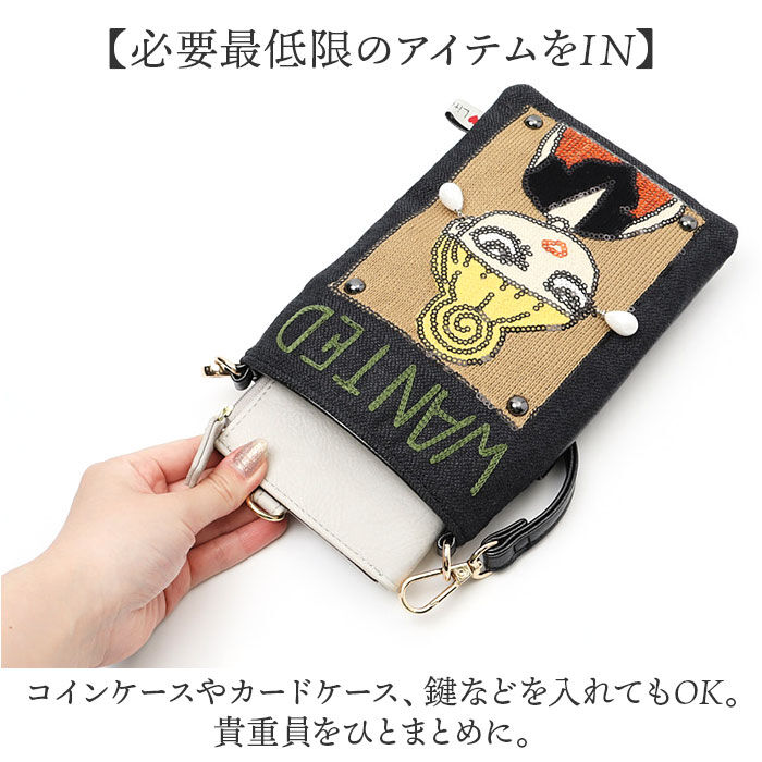 BACKYARD FAMILY「スマホショルダーバッグ レディース 通販 Lyre バッグ スマホバッグ ミニショルダー」|ショルダー・メッセンジャー|