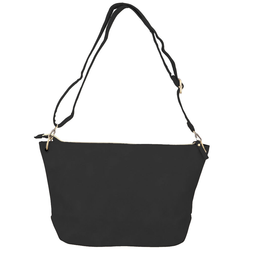 BACKYARD FAMILY「ショルダーバッグ レディース 斜めがけ 大人 通販 大きめ 軽量 軽い 通勤 通学 A4 大容量」|ショルダー・メッセンジャー|ブラック1