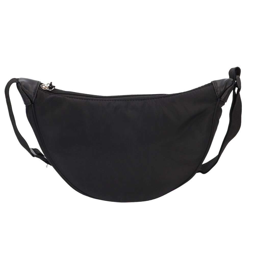 BACKYARD FAMILY「ボディバッグ 軽量 通販 バナナショルダー ボディーバッグ ワンショルダー ショルダーバッグ」|ショルダー・メッセンジャー|ブラック1