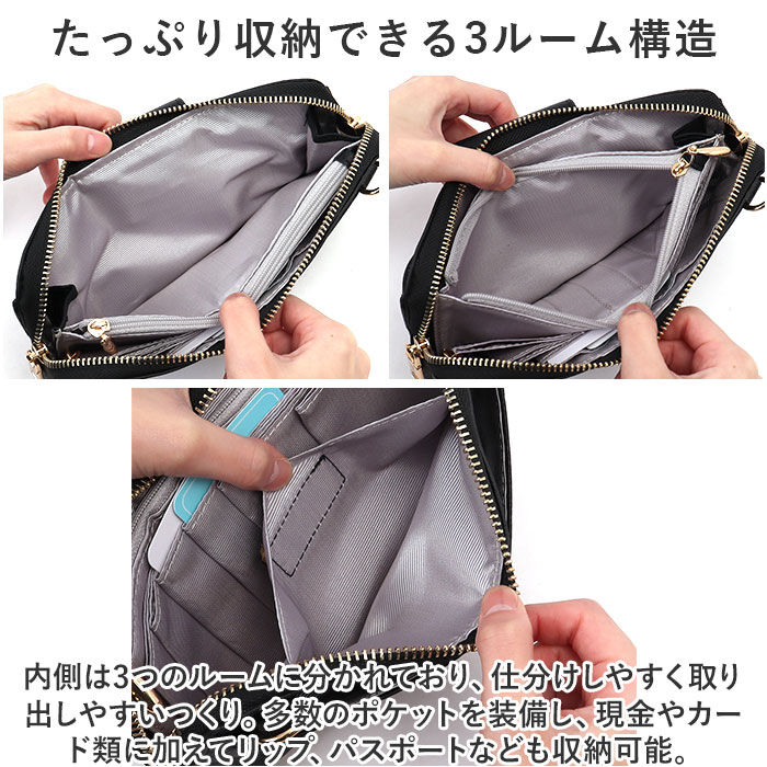 BACKYARD FAMILY「お財布ポシェット おしゃれ 通販 お財布ショルダー おサイフショルダー ショルダーバッグ」|ショルダー・メッセンジャー|