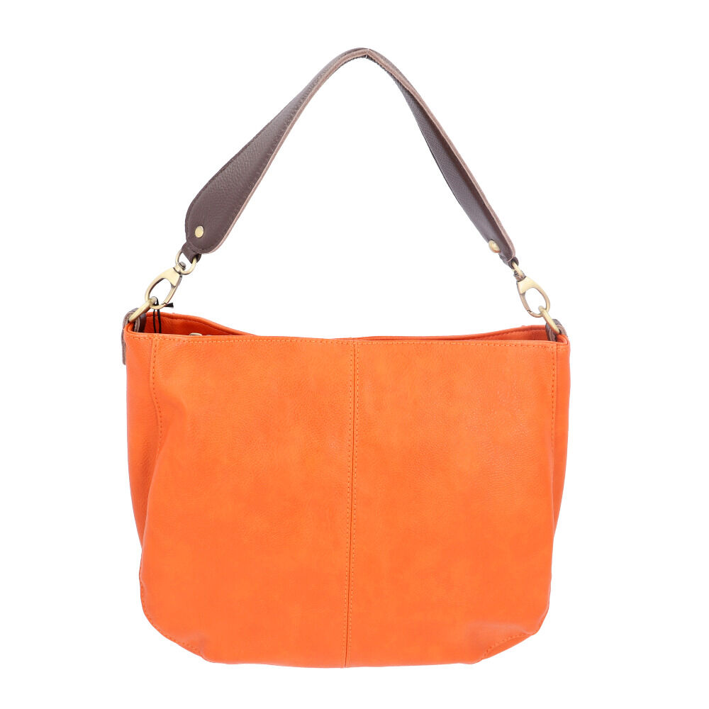 BACKYARD FAMILY「ズッケロ バッグ 49606 zucchero 通販 本革 持ち手 ショルダーバッグ」|ショルダー・メッセンジャー|オレンジ1