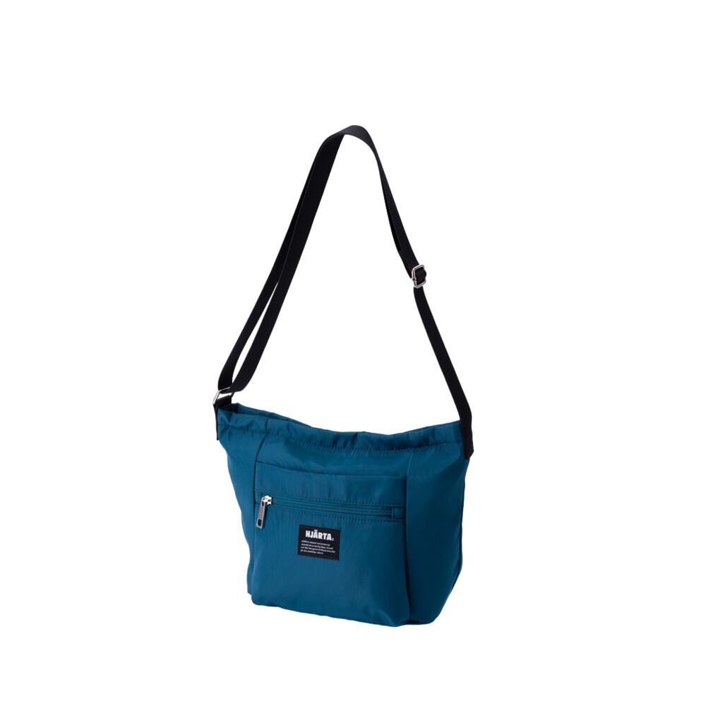 BACKYARD FAMILY「ショルダーバッグ 斜めがけバッグ 通販 HJARTA ヤッタ ショルダートートM ショルダーバック」|ショルダー・メッセンジャー|ブルー1