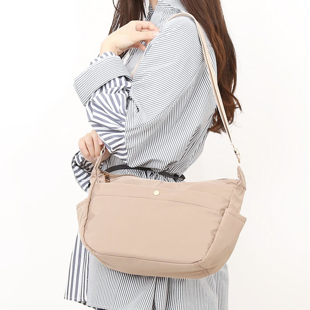 BACKYARD FAMILY「jouet ショルダーバッグ 通販 ショルダーバック 斜め掛けバッグ 斜めかけバッグ 肩掛けカバン」|ショルダー・メッセンジャー|ベージュ1