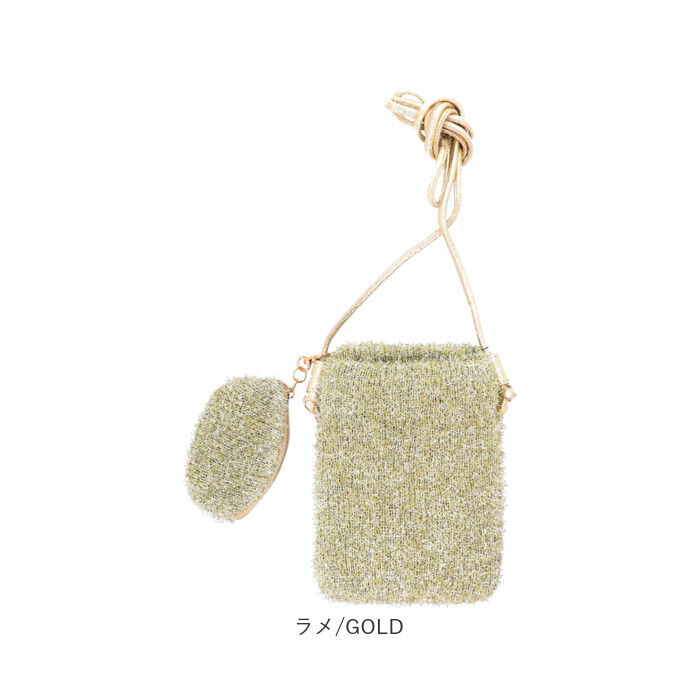 BACKYARD FAMILY「Pisoraro ピソラロ ショルダーバッグ ポシェット ミニ 通販 ラメバック」|ショルダー・メッセンジャー|