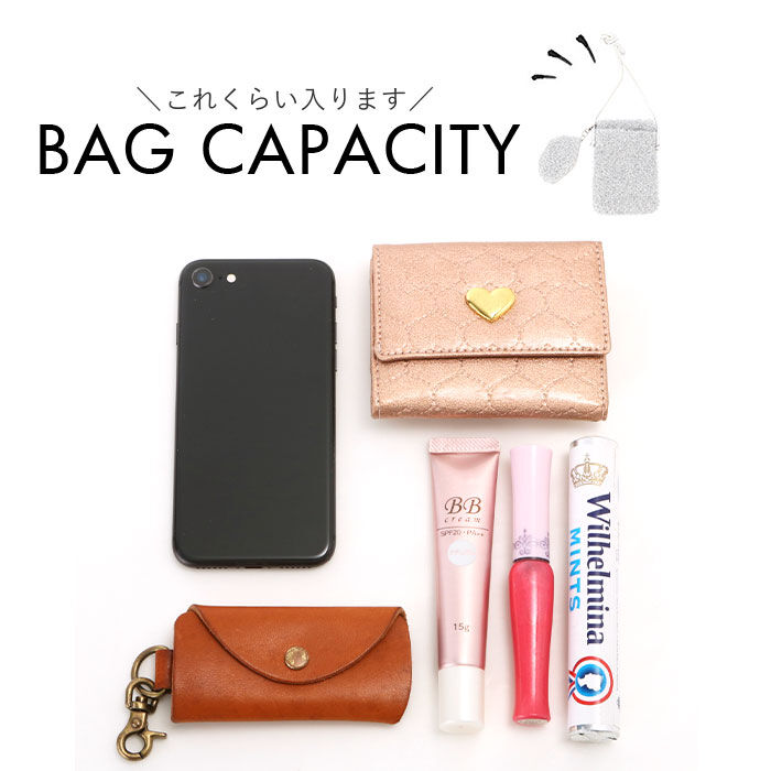 BACKYARD FAMILY「Pisoraro ピソラロ ショルダーバッグ ポシェット ミニ 通販 ラメバック」|ショルダー・メッセンジャー|