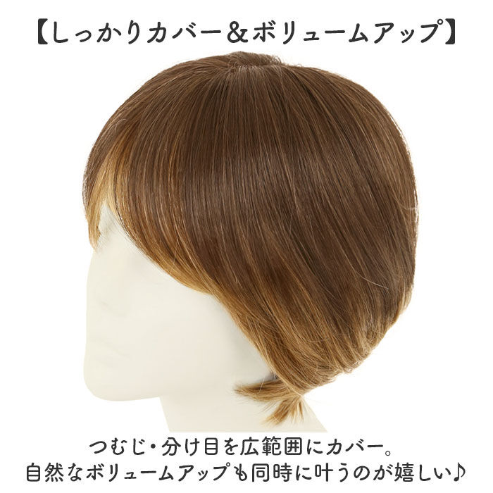 BACKYARD FAMILY「プリシラ 白髪隠しウィッグ prisila ST-009 通販 ヘアピース」|ヘアスタイリング|