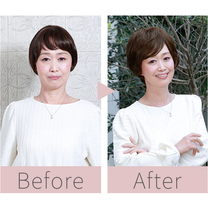 BACKYARD FAMILY「プリシラ 白髪隠しウィッグ prisila ST-009 通販 ヘアピース」|ヘアスタイリング|